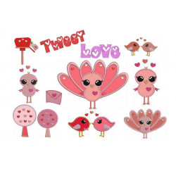 Stickserie - Tweet Love